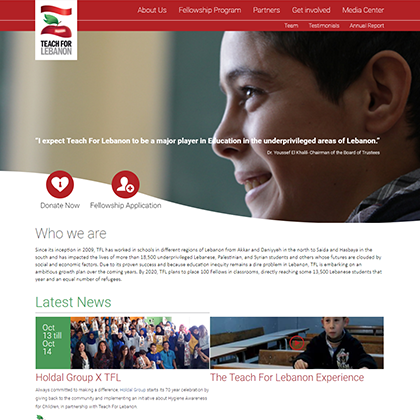 Teach For Lebanon logo